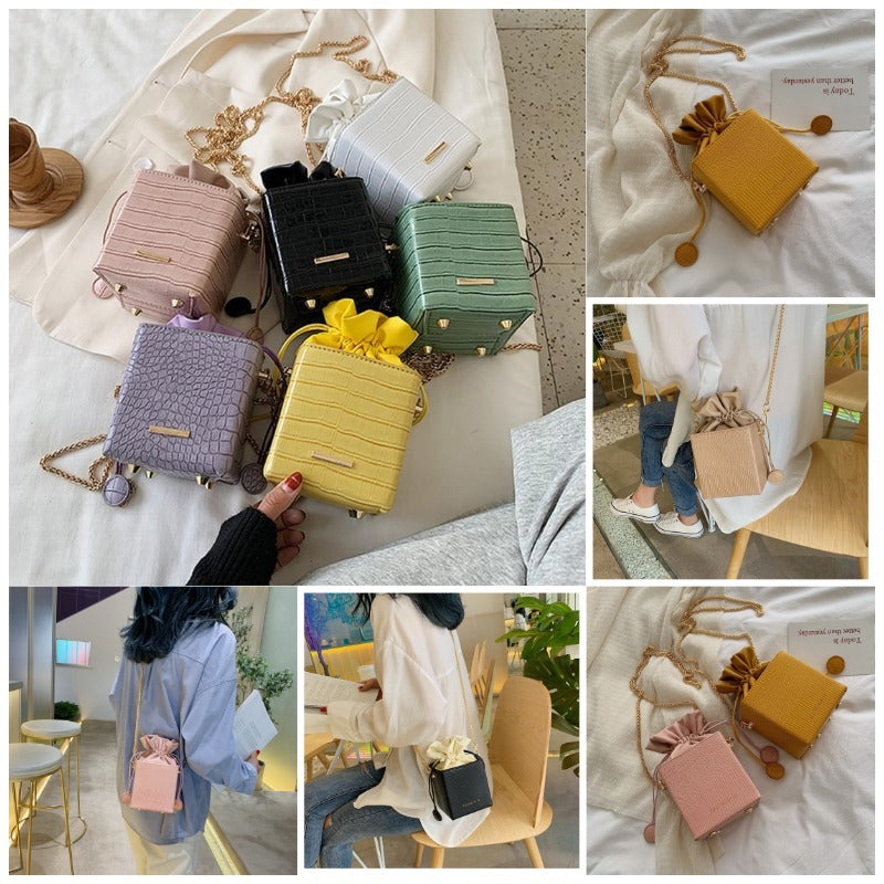 Chain Bucket Bag